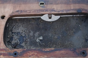 1889 VS2 - Mrs. Cooper - As found - Oil Drip Tray